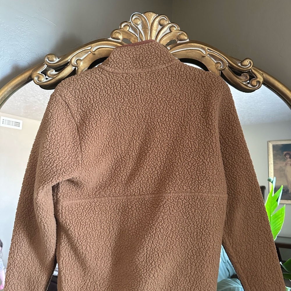 Patagonia Brown Fleece Pullover - Picture 2 of 3
